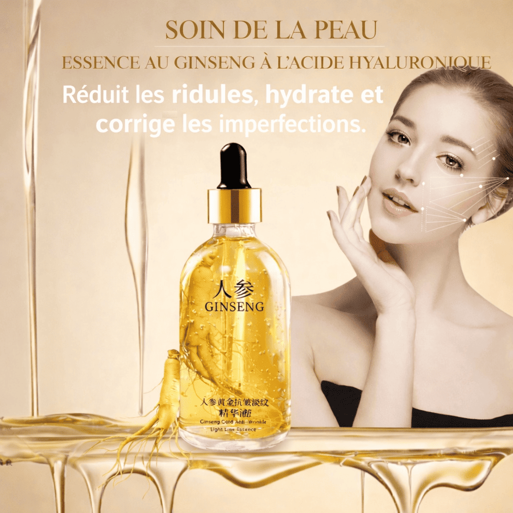 Sérum Visage 24K à l’Acide Hyaluronique & collagène.