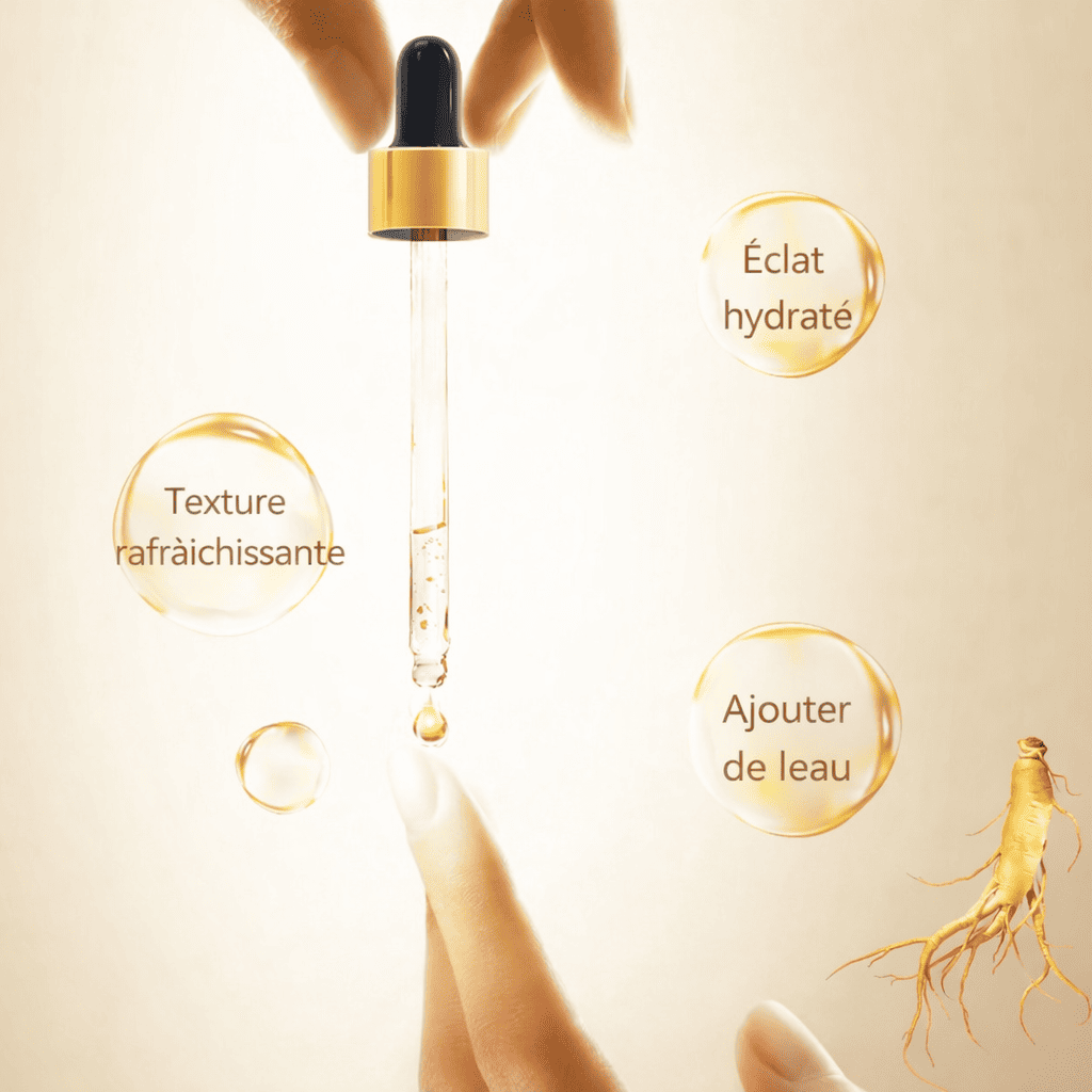 Sérum Visage 24K à l’Acide Hyaluronique & collagène.