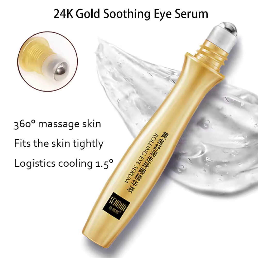 Ensemble de soins de la peau, or 24K