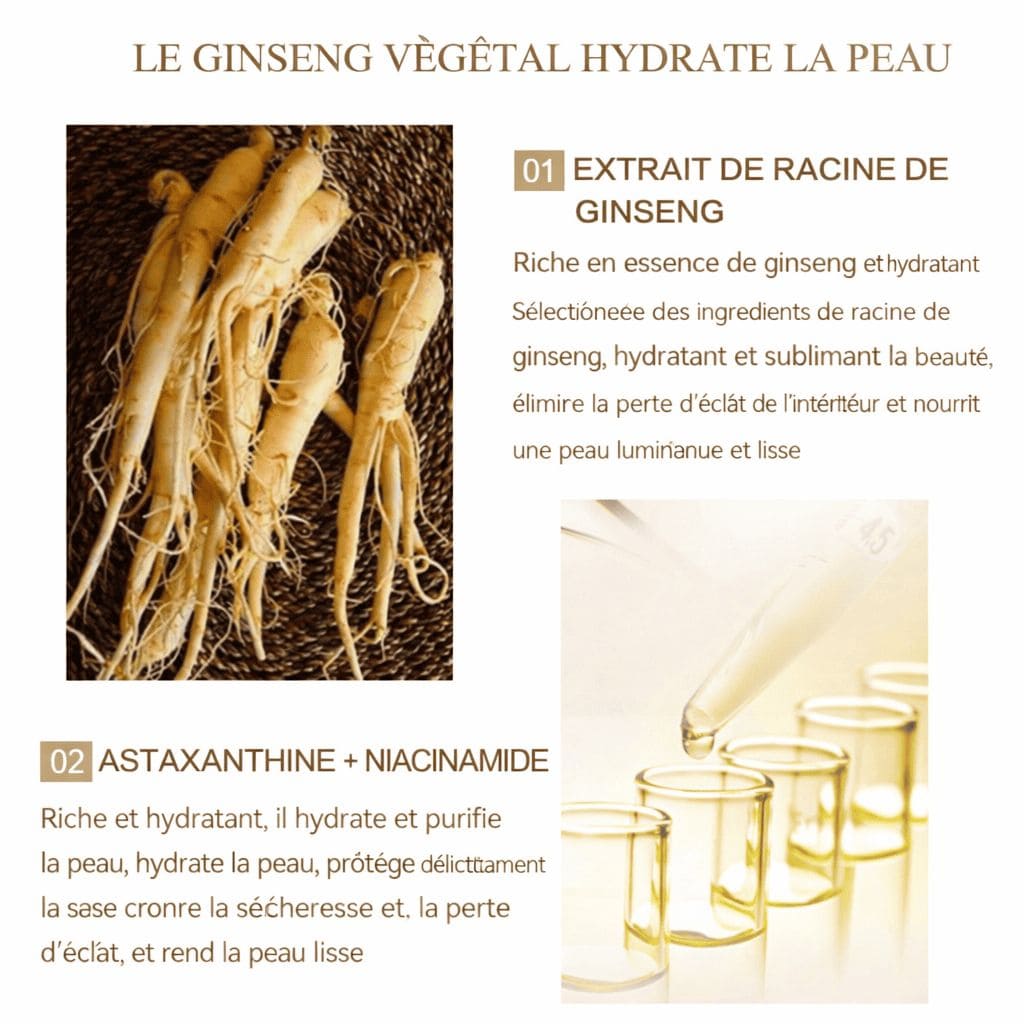 Sérum Visage 24K à l’Acide Hyaluronique & collagène. - ACHAVITAL